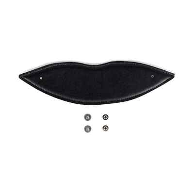 Nash Goalie Helmet Chin Sling Kit | No More Goal Mask Chin Cup Black White Strap