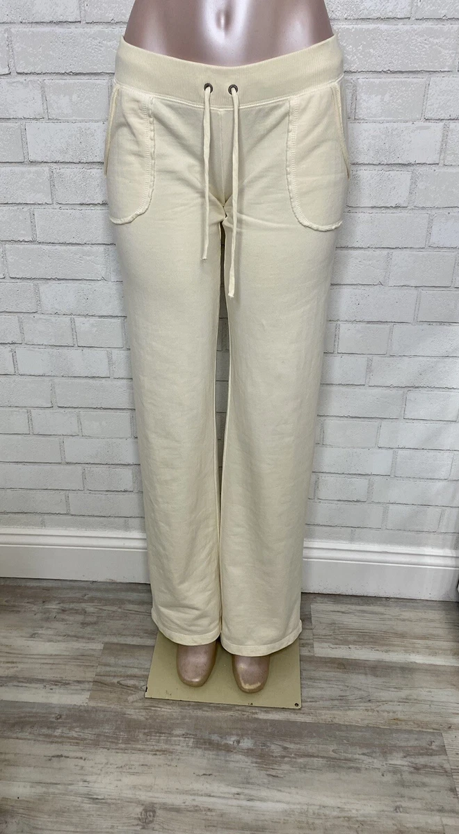 White and gold sweatpants sales