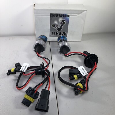 Kensun HID Xenon 35 Watt Replacement Bulbs 9006 (HB4) - 20000k New Open Box