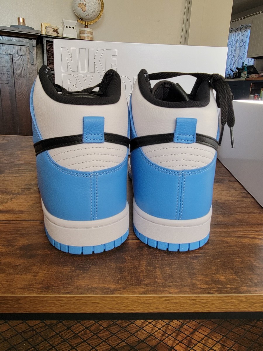 Nike Dunk High Custom By You UNC | eBay