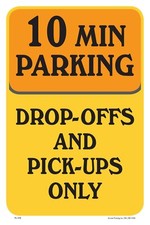 Attention Keep Gate Closed  Locked  Parking Sign  12"W x 18"H
