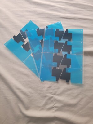 Google Pixel 6 Pro SOC Graphite 3 Sheets Of 8