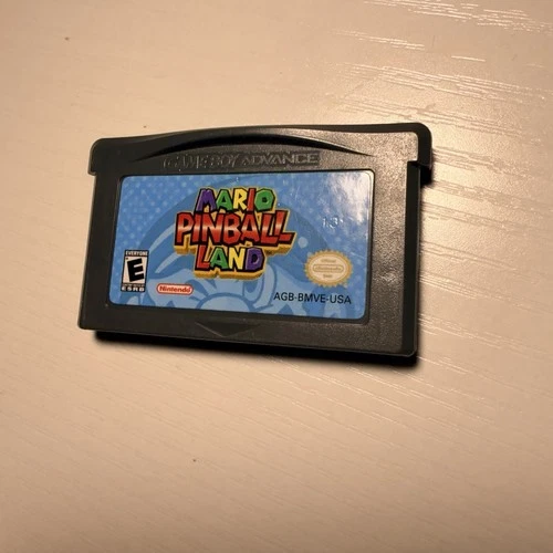 Mario Pinball Land (Nintendo Game Boy Advance, 2004) GBA