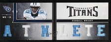 2012 Panini Playbook Rookie Playbook Materials 140/199 Kendall Wright #25 1b0