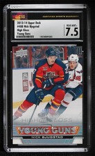 2013 Upper Deck Young Guns High Gloss Spectrum 3/10 Nick Bjugstad CSG 7.5 00so