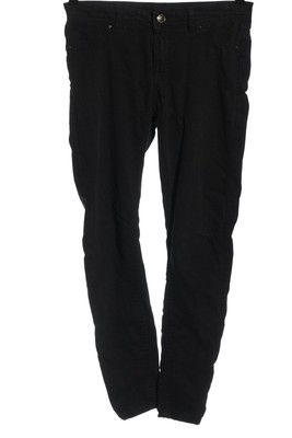 AMISU High-Waist Hose Damen Hose Gr. DE 36 schwarz Casual-Look