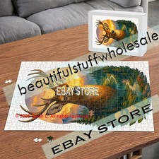 500 piece jigsaw puzzle Stag Spirit Animal nature