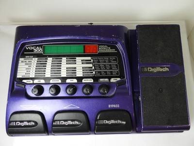 Digitech Vocal 300 Multi Effects Pedal Harmonizer Reverb Processor
