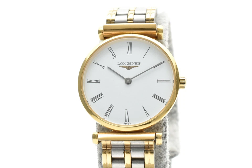 *CASI COMO NUEVO* Reloj Longines La Grande Classique Blanco L4.209.2 Cuarzo Damas Foto 4 de 4