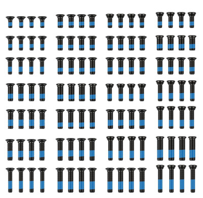 Red Dot Mounting Screws Kit - 112 Pcs for Gunsmithing & Optics