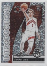 2023-24 Panini Mosaic Introductions Fast Break Prizm Gradey Dick #6 1bi0
