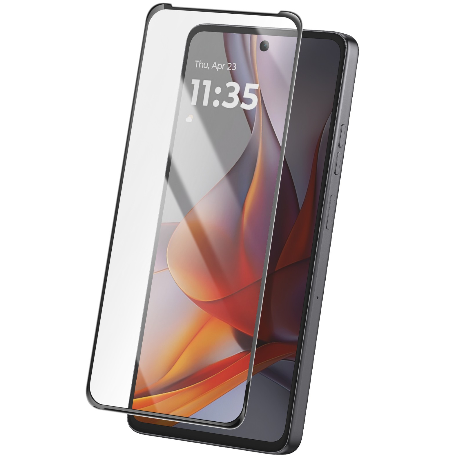 Verre trempé Moto G75 Avizar protection écran anti-rayures 9H