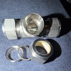 316 SS-1210-3 Stainless Steel Compression Tee Fitting, 3/4 in 3-Port — photo 3