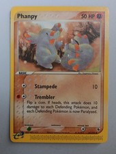 Phanpy 62/109 Ex Ruby & Sapphire Vintage Pokemon TCG EReader