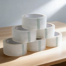 12 Rolls 2 mil 2"x110yd 330FT Heavy Duty Packing Sealing Tape