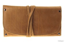 Portatabacco in pelle per busta  tabacco e accassori