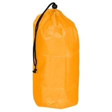 Clothes drawstring bag containers, ultra large with strap, yellow