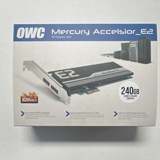 OWC Mercury Accelsior E2 240GB PCIe Internal SSD Card Bootable for Mac/PC