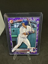 2025 Bowman - Prospects Marcos Torres #BP-94 Purple Pattern /199 (RC)