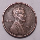 1913 S Lincoln Wheat Cent Penny - Not Stock Photos