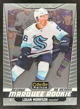 2024-25 O-Pee-Chee Platinum Logan Morrison #251 RC Marquee Rookie Utah