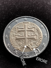 LOT 09. B. SLOVAKIA - 2 EURO 2011.  Minting Error!!!