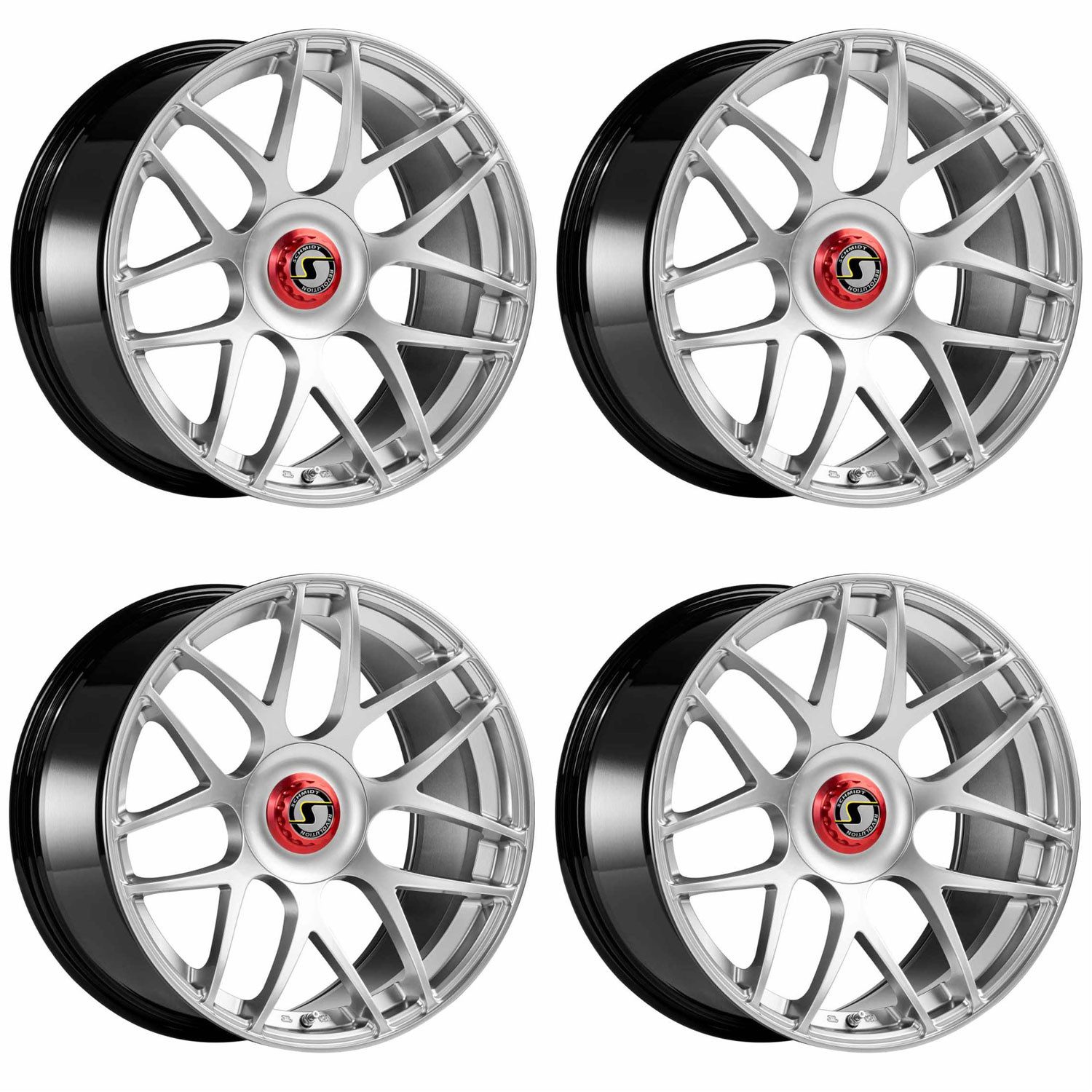 4 Schmidt wheels Gambit 8.5Jx20 ET45 5x112 SIL for Skoda Octavia MKIV Typ NX RS