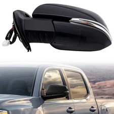 2016-2022 Toyota Tacoma Left Outer Door Mirror Heated Electric Folding
