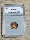 1923 "P" Lincoln WHEAT Cent 1c,  Uncirculated Beauty!, Free Shipping