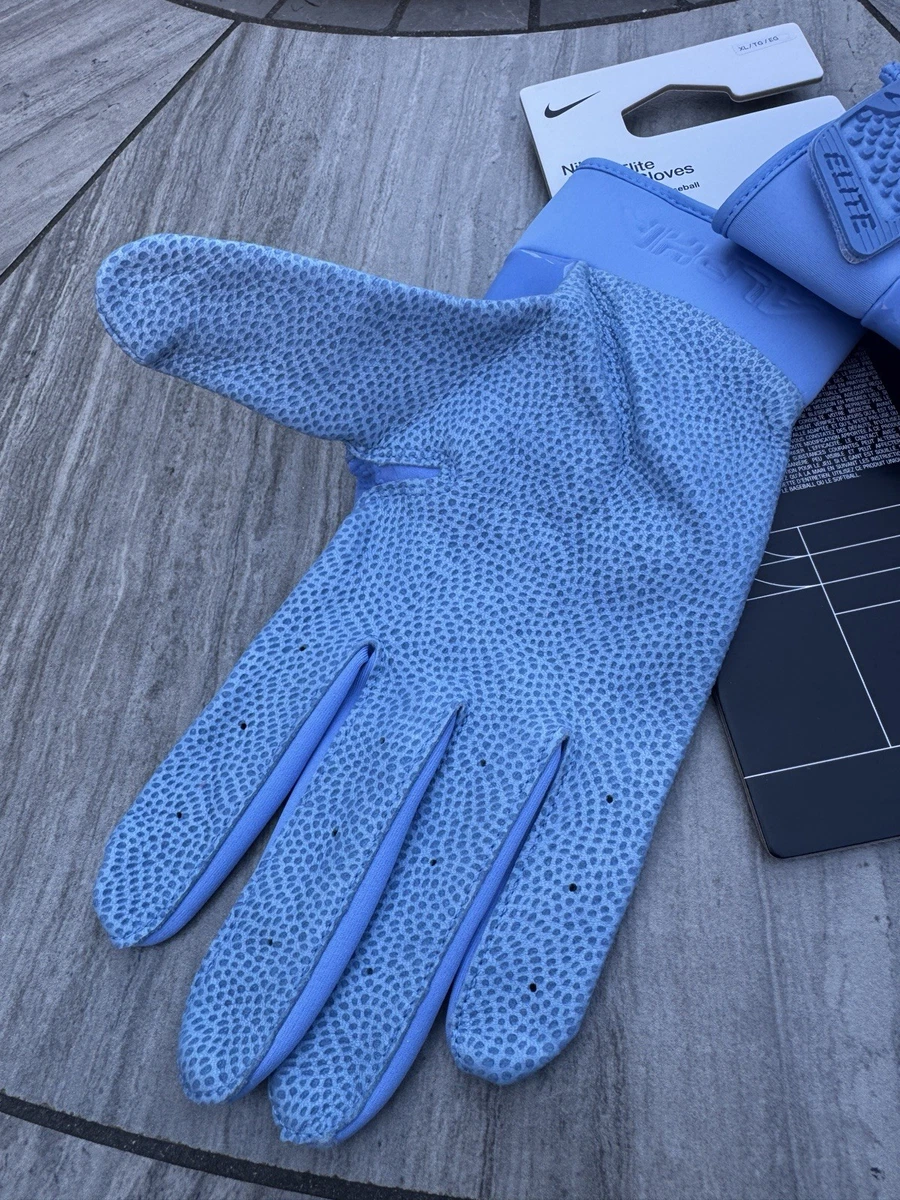 Guantes de bateo Nike Alpha Elite 'Carolina Blue' FD7816-409 para hombre talla XL