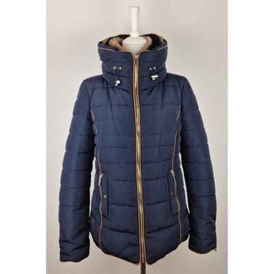 Pimkie Damen Jacke M 38 blau Herbst Winter