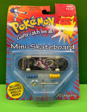 Pokémon Ratatta Mini Skateboard Xconcepts 1999 Vintage Sigillato in Confezione