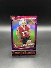 2025 Jordan Watkins Purple Prizm RC /125 #389 NFL San Francisco 49ers