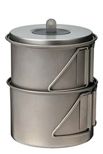 Snow Peak Titanium Mini Solo Cookset