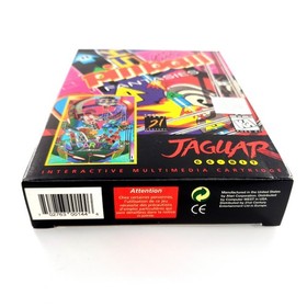 Pinball Fantasies Atari Jaguar Complete In Box Pristine Condition Tested & Works