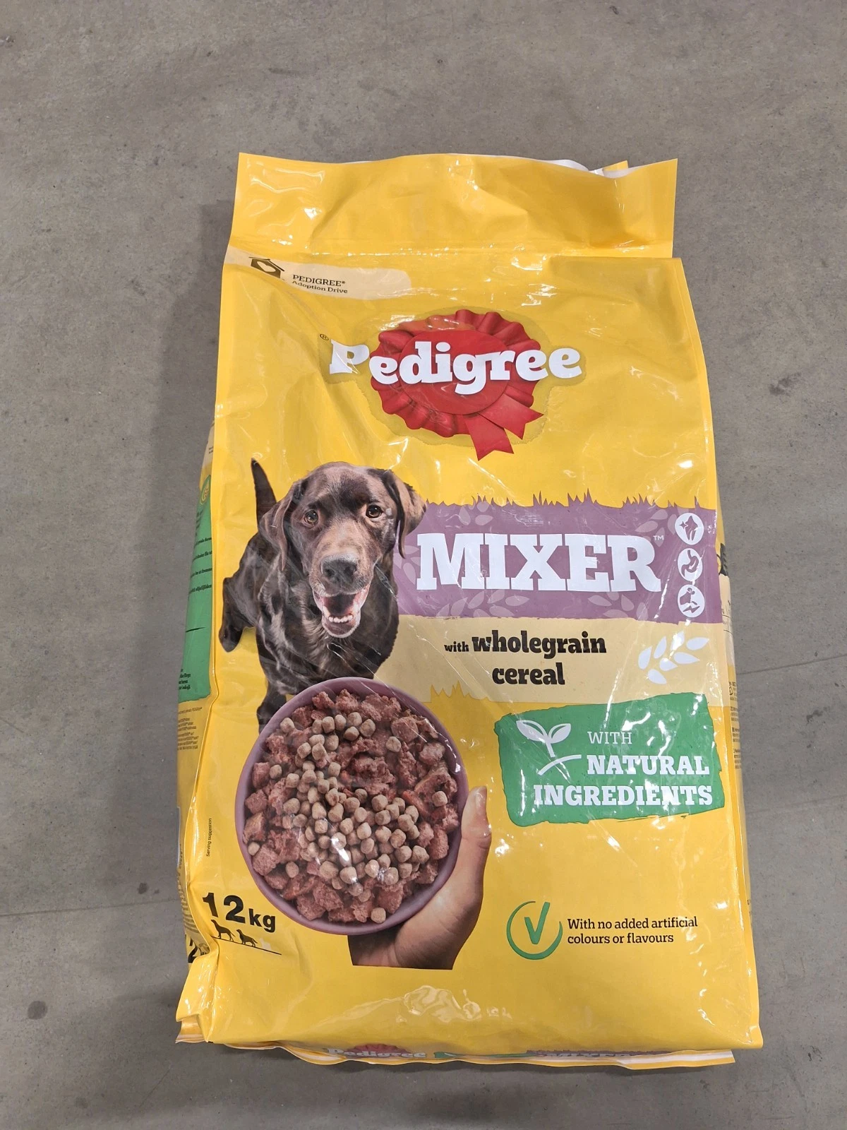 12kg Pedigree Mixer Supplementary Oral Care Dry Food for Adult Dogs.