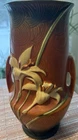 Roseville Zephyr Lily vintage art pottery vase 1946 138-10