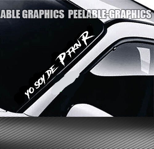 P Fkn R Sticker Yo soy de P fkn R with Boricua Coqui Vinyl Decal Puerto Rico Sticker | eBay