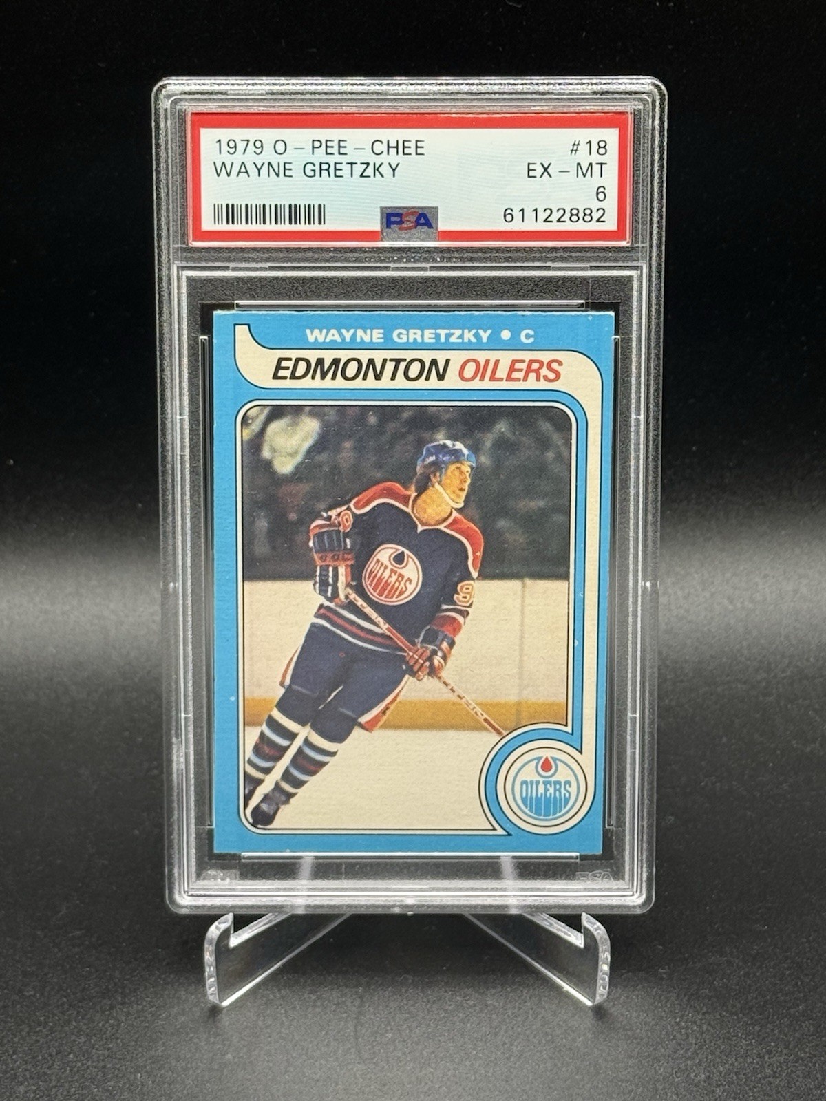 1979 O-Pee-Chee Wayne Gretzky #18 PSA 6
