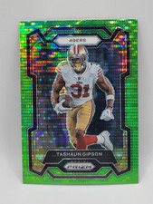 2023 Panini Prizm - Tashaun Gipson #273 Neon Green Pulsar Prizm