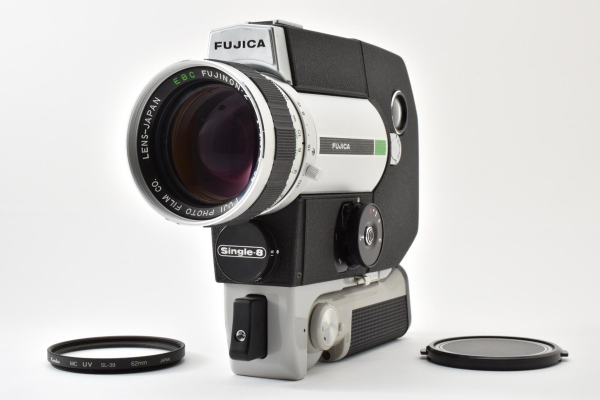 Exc+5] FUJICA Single-8 Z800 EBC Fujinon-Z 8-64mm F1.8 Movie Camera