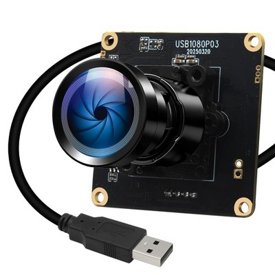 USB Camera Module 0.0001Lux Ultra Low Light H.264 HDR 1080P Security Webcam