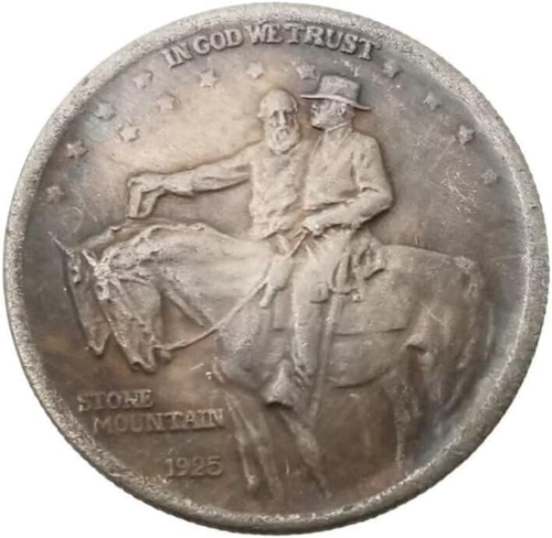 1925 Stone Mountain Half Dollar - Picture 2 of 12