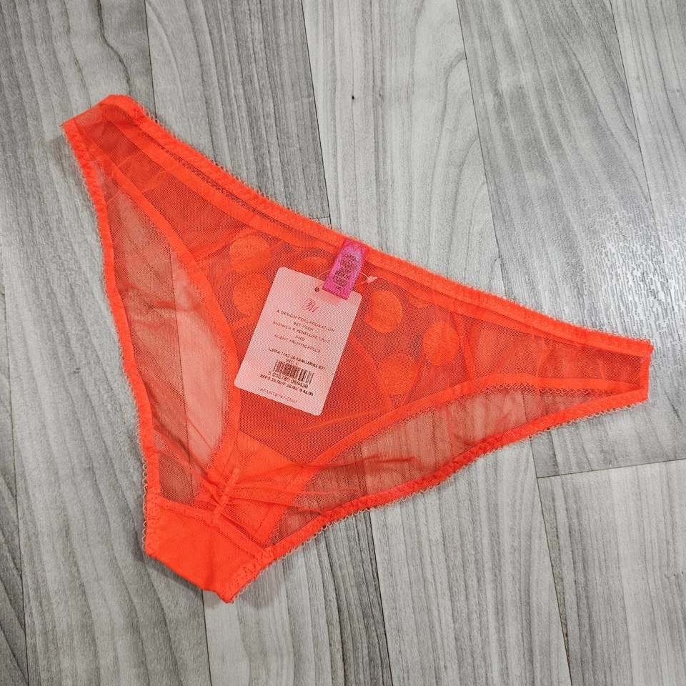 Panty corto transparente L'Agent by Agent Provocateur Ceria Tangerine, talla L Foto 2 de 4