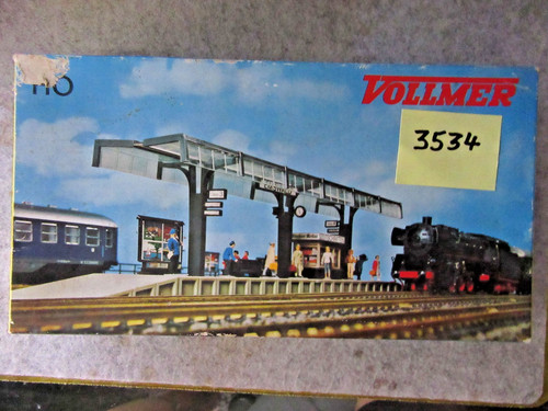 HO - Plataforma de estación Vollmer 3534 14" - NUEVO | Condition: New