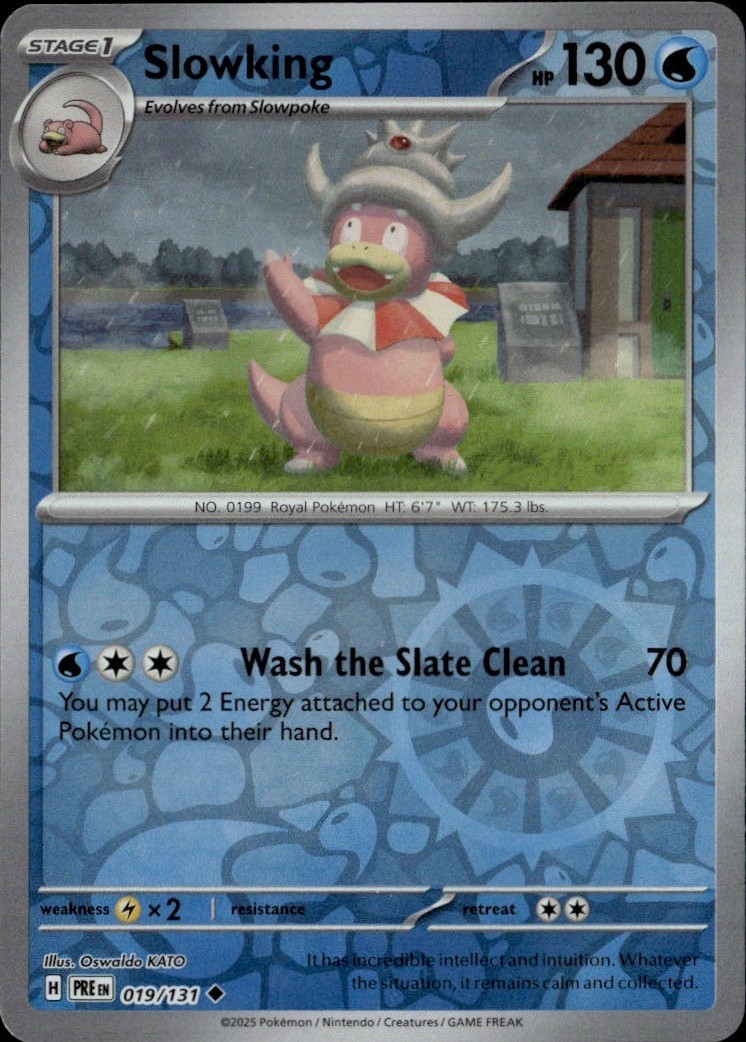 Slowking Uncommon PRE SV: Prismatic Evolutions 019/131 LP