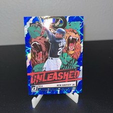 Ken Griffey Jr. 2021 Donruss Unleashed #UNL16 Blue /249 - SEATTLE MARINERS