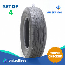 Set Of 4 Used 24575r18 Yokohama Geolandar X-cv G057 112t - 7.5-9.532 16url Set Of 4 Used 24575r18 Yokohama Geolandar X-cv G057 112t - 7.5-9.532 16url