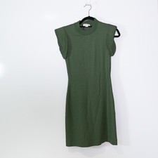 Alexander Mcqueen Mock Neck Cap Short Sleeve Graffiti Logo Print Mini Dress