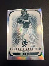 2025 Panini Phoenix Contours Jalen Hurts #26 card
